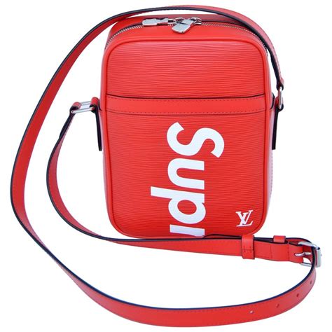 red louis vuitton supreme bag|Louis Vuitton supreme monogram.